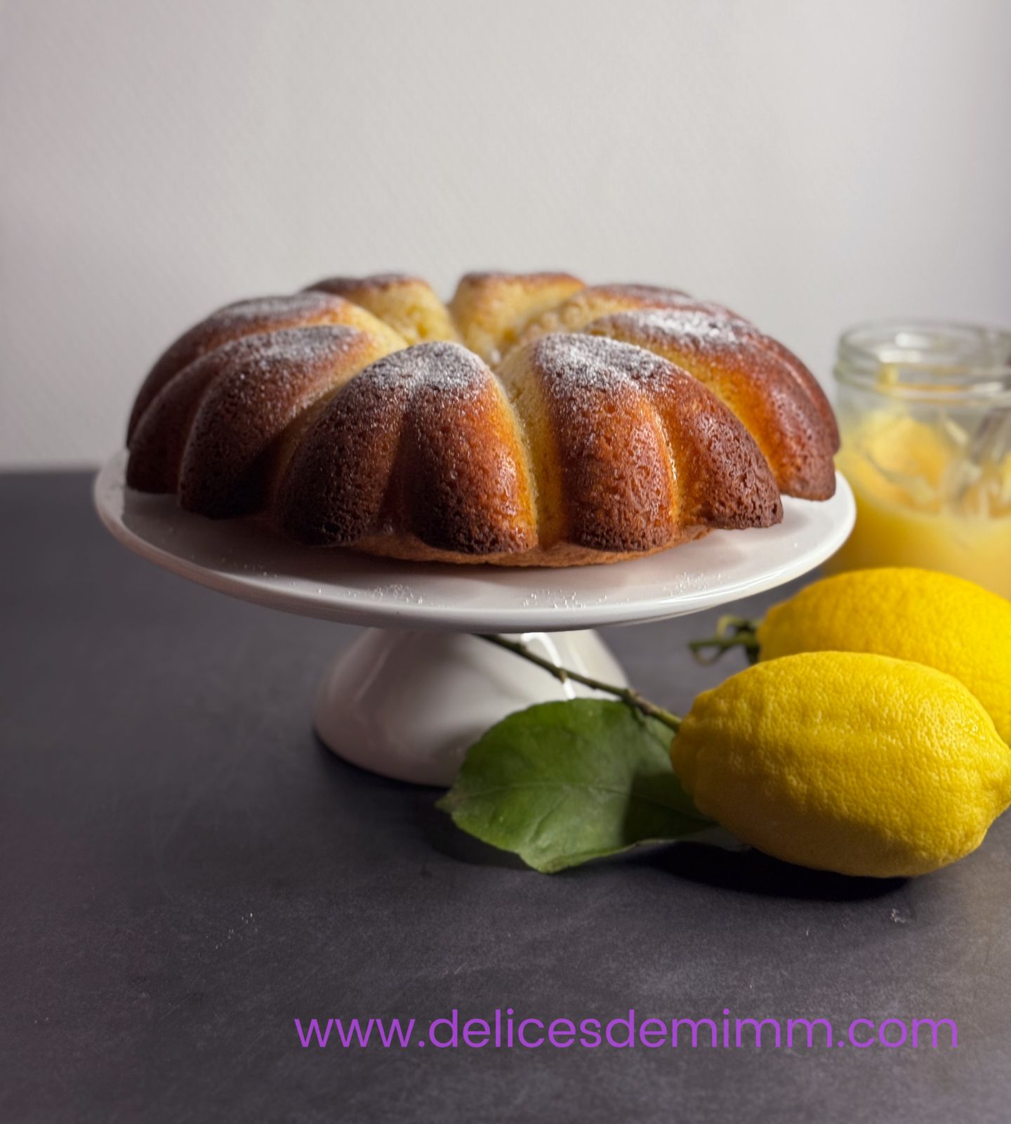 Moelleux au lemon curd