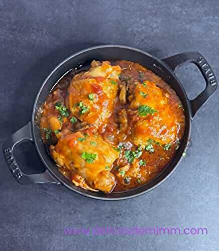 Hauts de cuisses de poulet Marengo (au Cookeo ou pas)