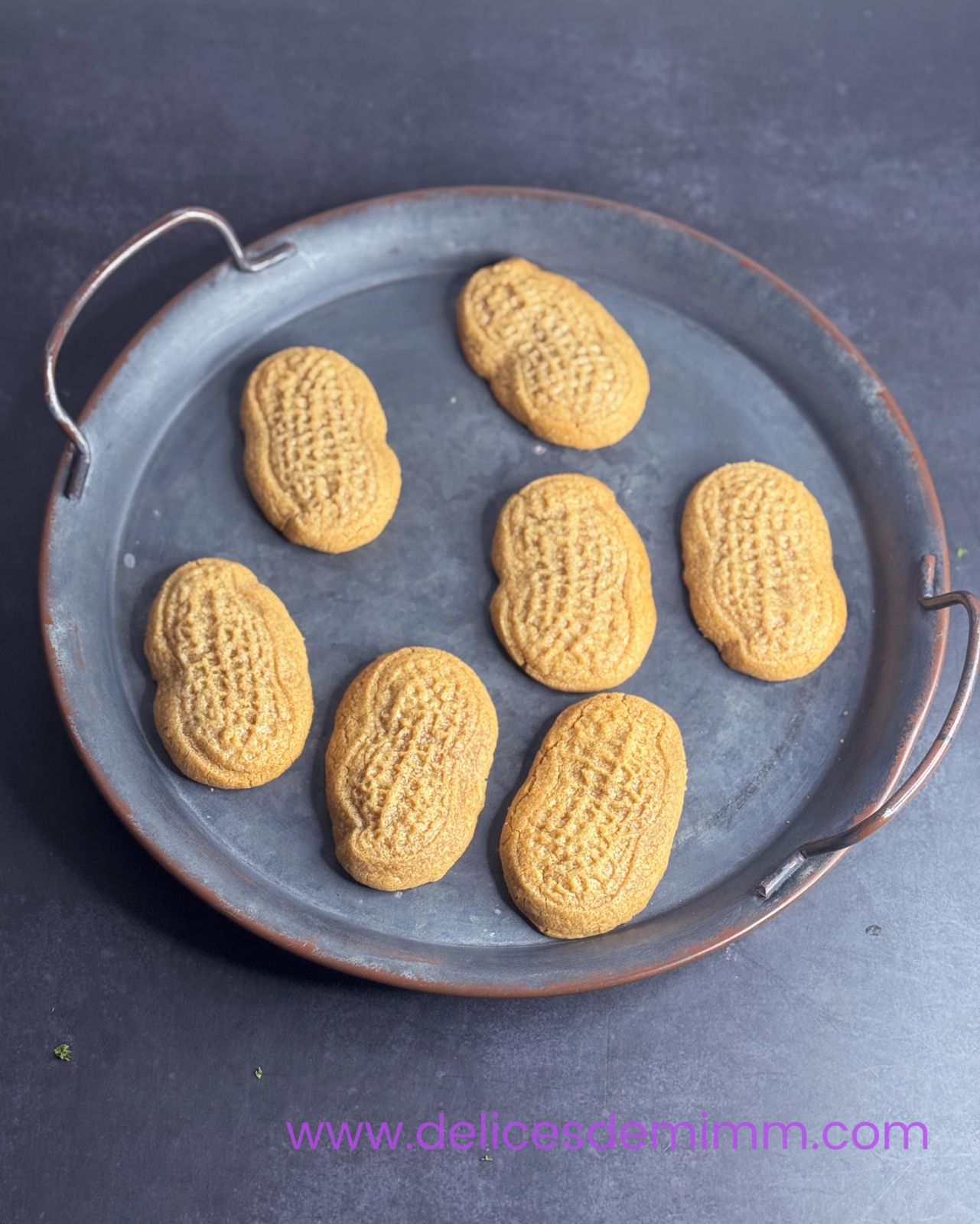 Peanut cookies (3 ingrédients)