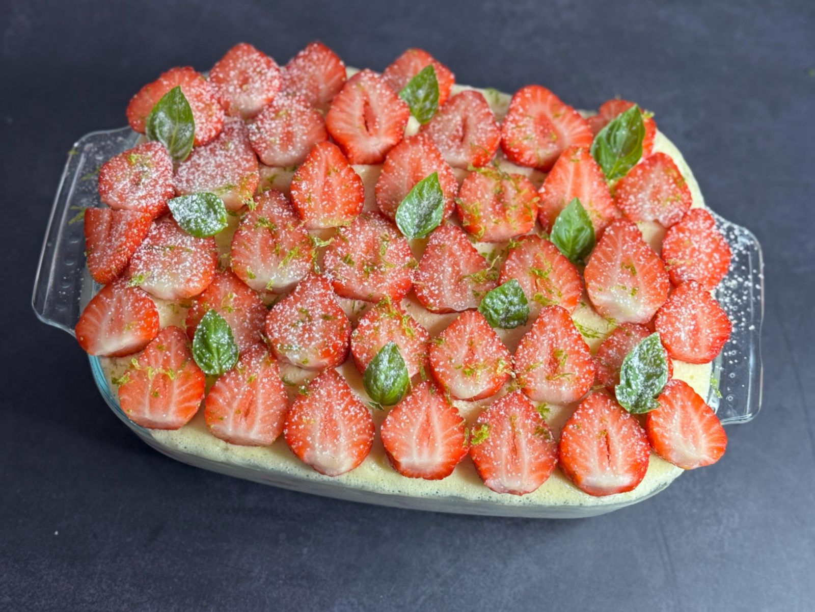 Tiramisu aux fraises