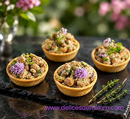 Tartelette aux champignons