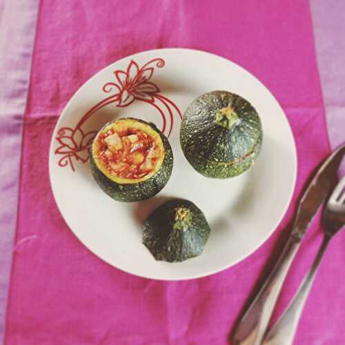 Courgettes farcies