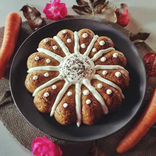 Gâteau à la carotte et graines de chia healthy