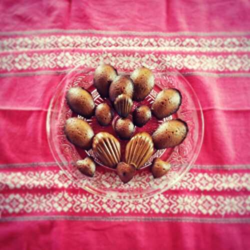 Madeleines au chocolat