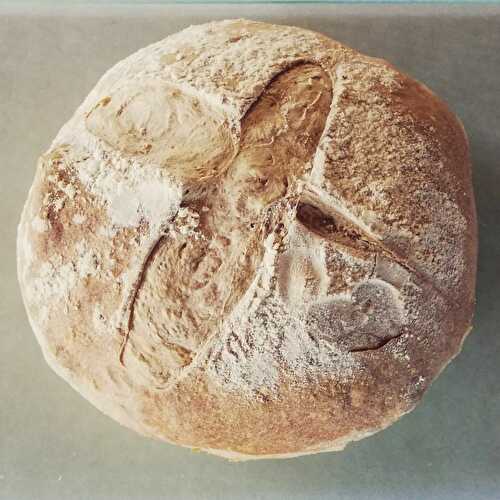 Pain de campagne au levain