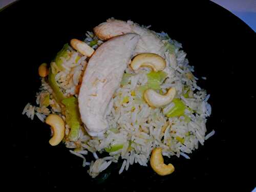 Poulet au gingembre et riz au Cookeo