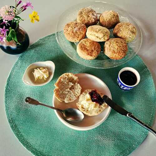 Scones aux sésames