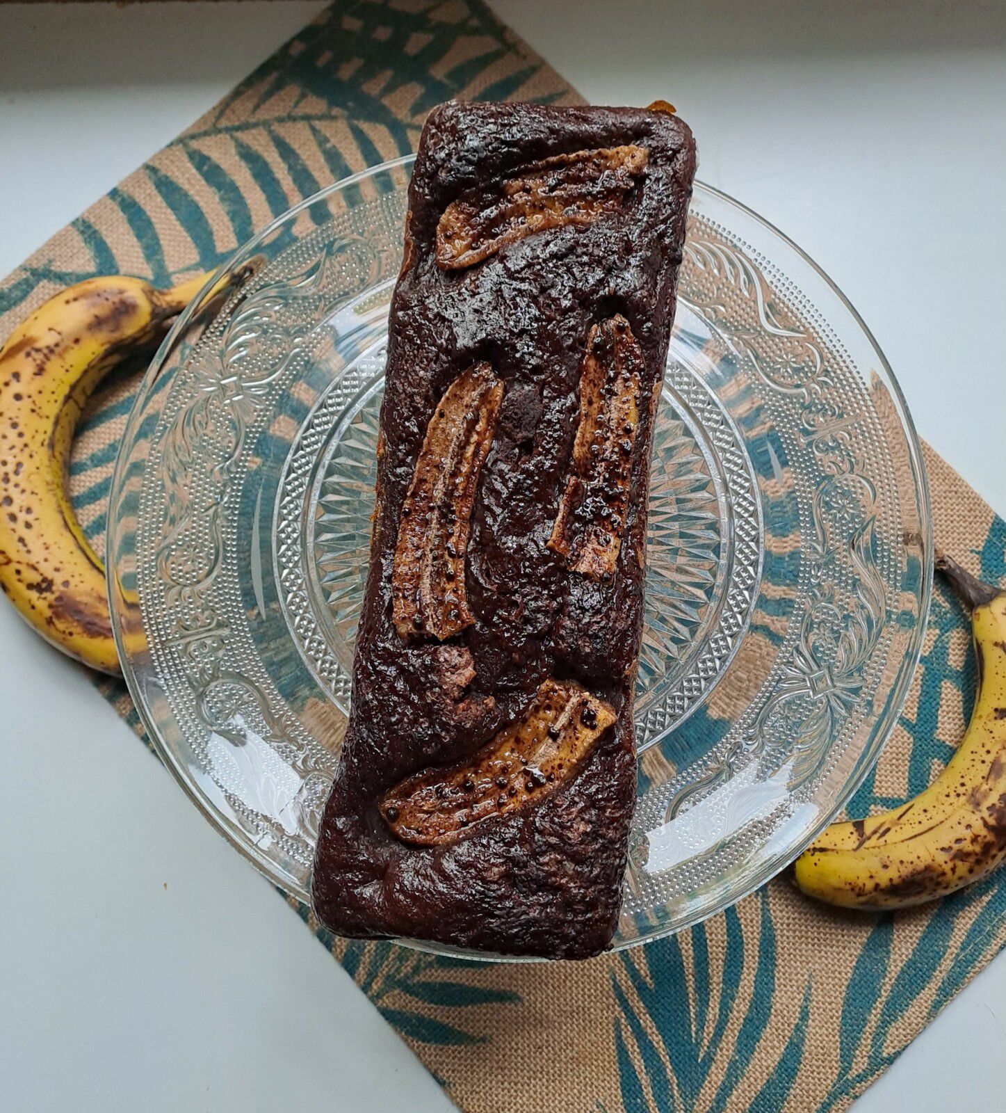 Bananabread au chocolat