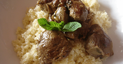 Agneau à la menthe