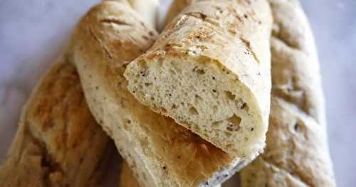 Baguettes aux céréales