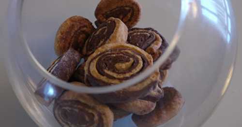 Biscuits tourbillons chocolat-vanille