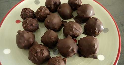 Bouchées choco-cacahuètes 