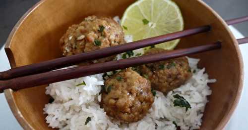 Boulettes thaï végétaliennes