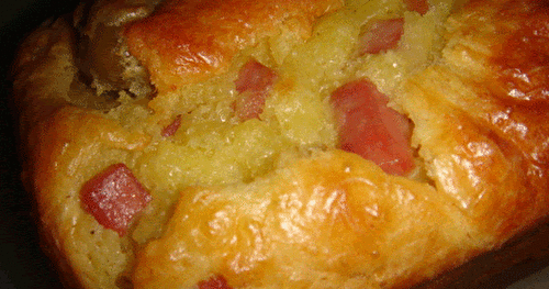 Cake jambon-olive-emmental