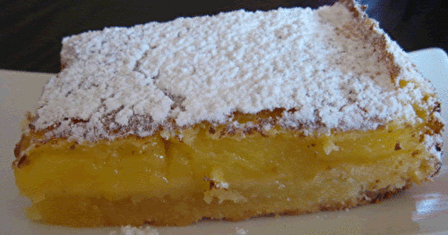 Carrés au citron