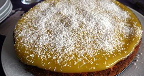 Cheesecake citron, mangue et coco