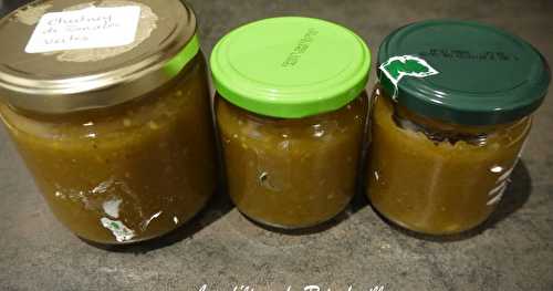 Chutney de tomates vertes