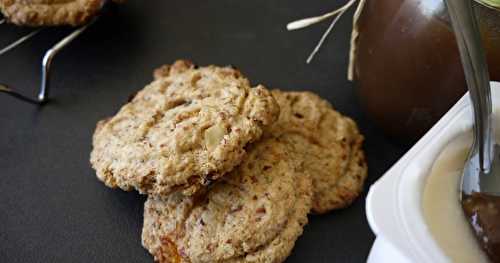 Cookies à l'okara d'amandes, abricots secs et chocolat noir