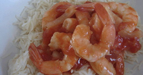 Crevettes sauce aigre-douce (ww)