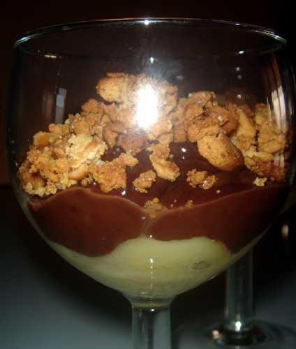 Crumble banane-chocolat