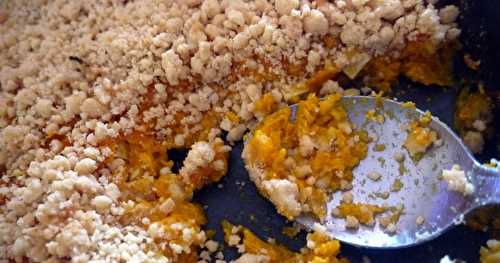 Crumble de potimarron