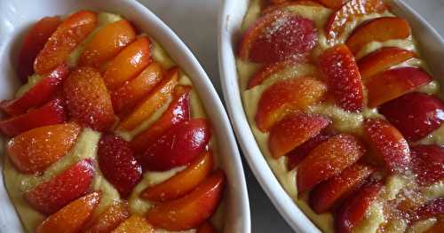 Dessert mais-abricot (sans gluten)