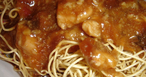 Filet de porc sauce cantonaise