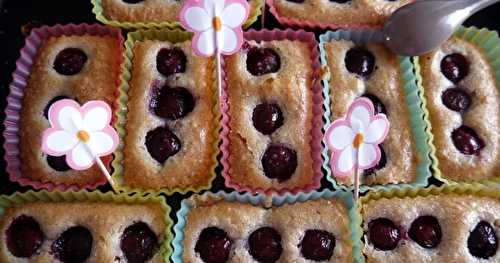 Financiers aux cerises