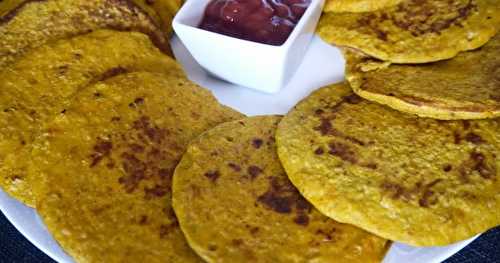 Galettes de potimarron bretonnantes au sarrasin et au comté