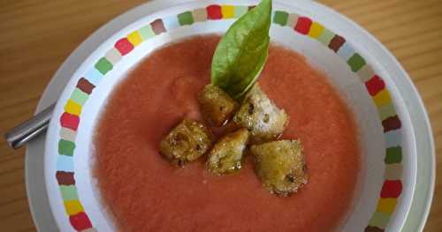 Gaspacho de tomates