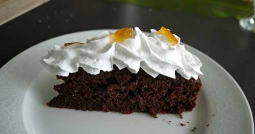 Gâteau au chocolat végétalien