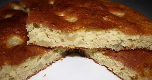 Gâteau léger pommes-poires