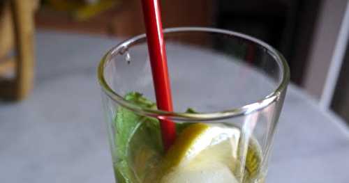 Mojito à la pomme (mais sans alcool)