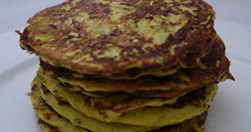 Pancakes de  courgettes