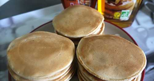 Pancakes sans lait, sans beurre 