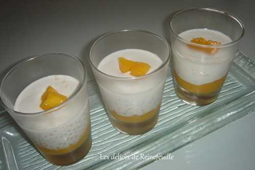 Perles du Japon mangue-lait de coco