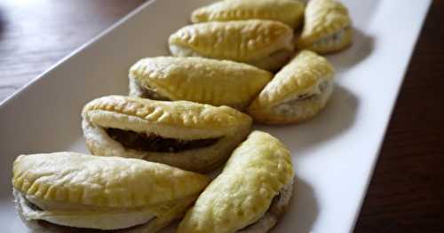 Petits chaussons aux aubergines