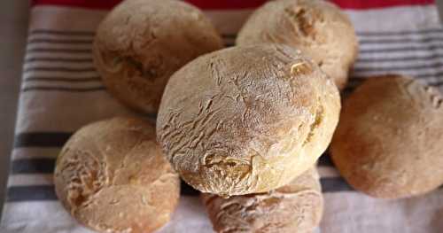 Petits pains aux graines sans pétrissage