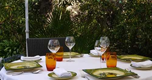 Restaurant "Le jardin de Sébastien" à Saint-Raphael