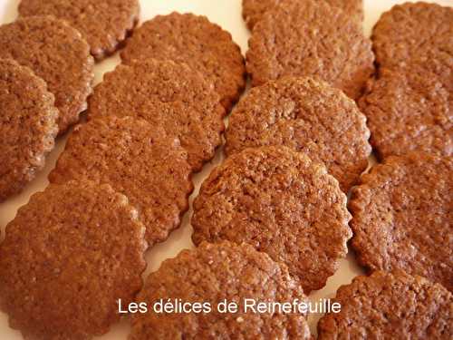 Sablés à la chicorée