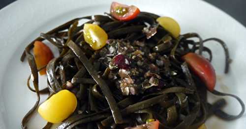 Salade de spaghettis de mer