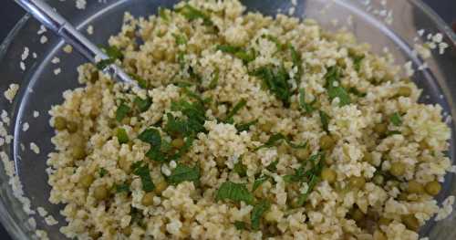 Salade fraîche de boulgour