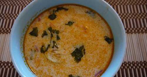 Soupe aux herbes fraiches