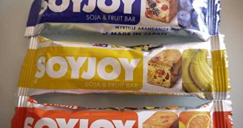 Soyjoy, les barres de fruits au soja