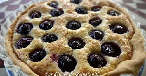 Tarte amandine aux cerises