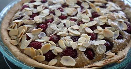 Tarte amandine framboises-mûres