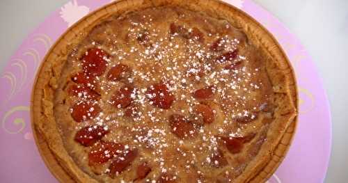 Tarte aux abricots et aux amandes