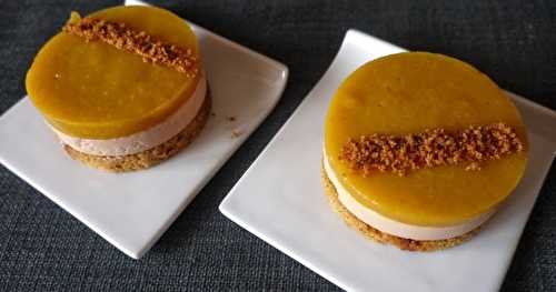 Triptyques de foie gras façon cheesecake