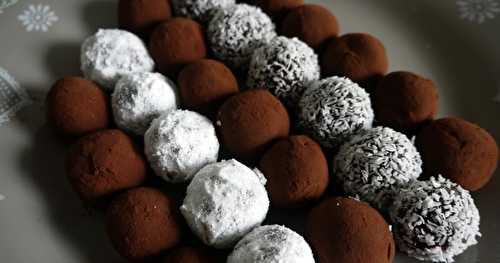 Truffes mystères chocolat-noisettes