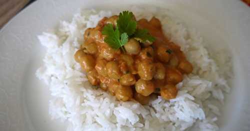 Curry de pois chiches